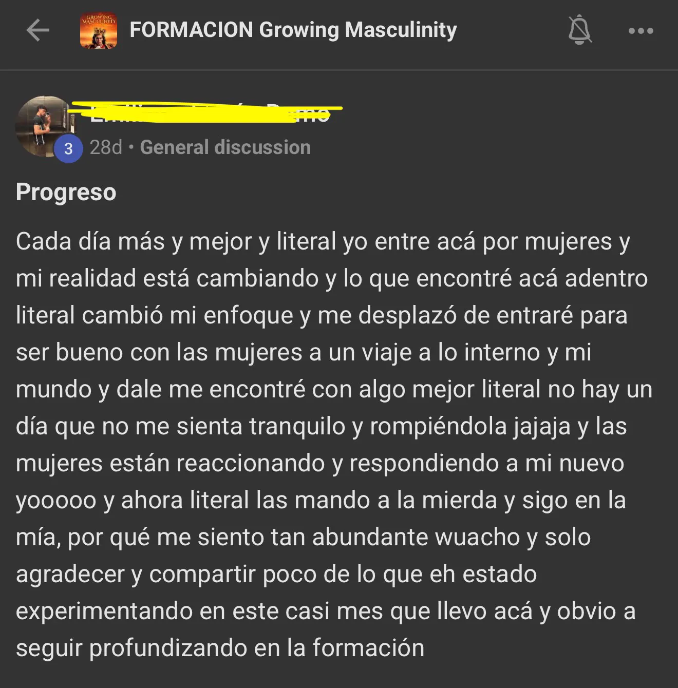 Captura de testimonio