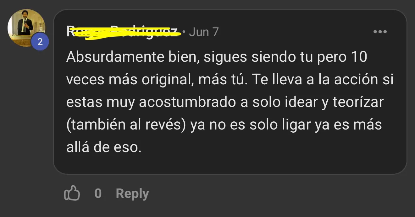 Captura de testimonio