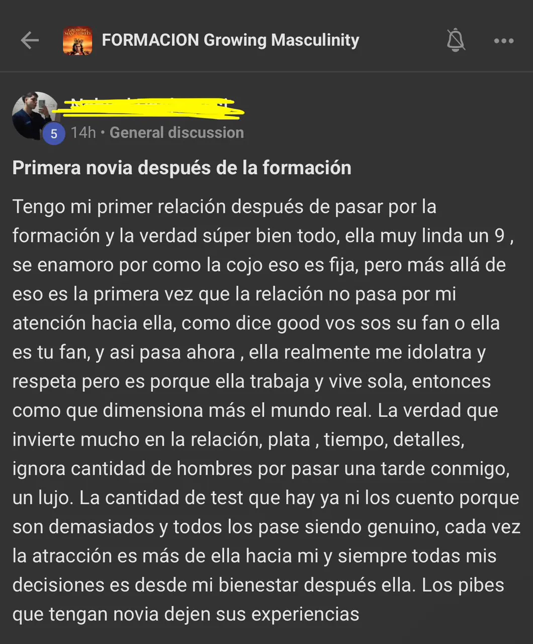 Captura de testimonio
